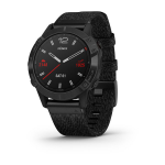 Garmin fenix 6 Sapphire Desenli Siyah - Görsel 3
