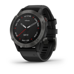 Garmin fenix 6 Sapphire Siyah - Görsel 3
