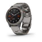 Garmin fenix 6 Titanyum Sapphire Titanyum Kayış - Görsel 3