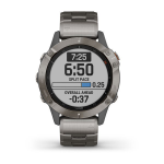 Garmin fenix 6 Titanyum Sapphire Titanyum Kayış