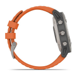 Garmin fenix 6 Titanyum Sapphire Turuncu - Görsel 4