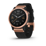 Garmin fenix 6s Sapphire Rose Gold Desenli Siyah - Görsel 3