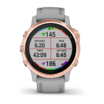 Garmin fenix 6s Sapphire Rose Gold - Gri