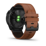 Garmin fenix 6x Sapphire Deri Kayış - Görsel 5