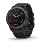 Garmin fenix 6x Sapphire Siyah - Görsel 3