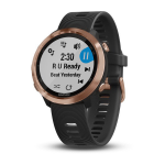 Garmin Forerunner 645 Music - Rose Gold Siyah - Görsel 3