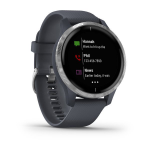 Garmin Venu Gümüş - Granit Mavi - Görsel 2