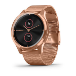 Garmin vivomove Luxe 18K Rose Gold PVD Rose Gold - Milanese Kayışlı - Görsel 3