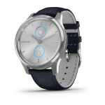 Garmin vivomove Luxe Mavi - İtalyan Deri Kayışlı - Görsel 3