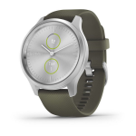 Garmin vivomove Style Gümüş - Yosun Rengi - Görsel 3