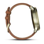 Garmin vivomove HR Gold Premium - Deri Kayış - Görsel 4
