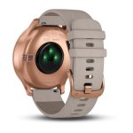 Garmin vivomove HR Rose Gold - Gri Süet Kayışlı - Görsel 5