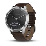 Garmin vivomove HR Silver Premium - Deri Kayış - Görsel 3