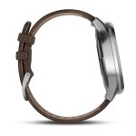 Garmin vivomove HR Silver Premium - Deri Kayış - Görsel 4